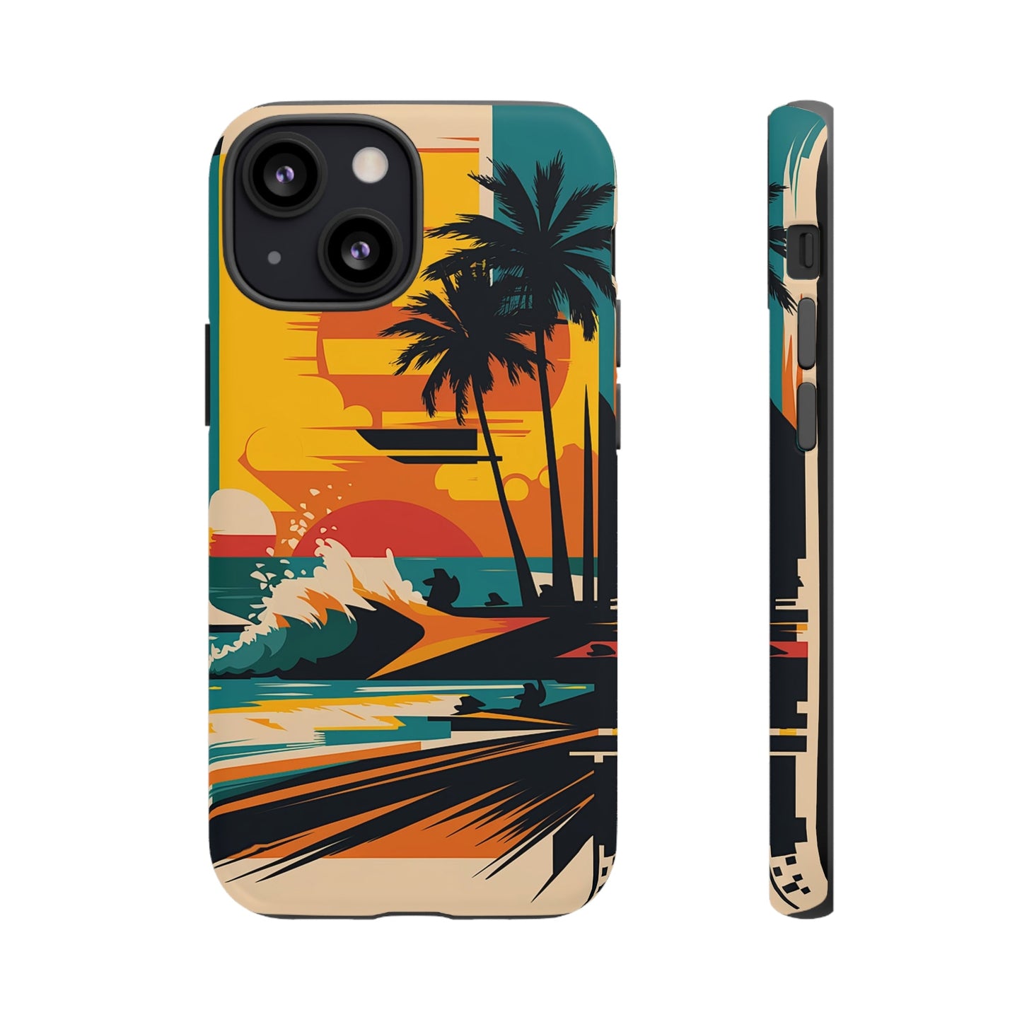 Beach Art Mural Tough Case - Colorwink