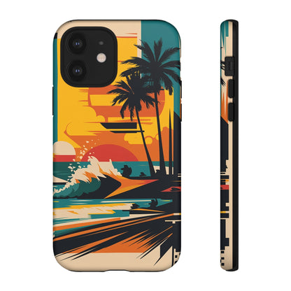 Beach Art Mural Tough Case - Colorwink