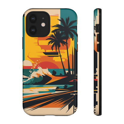 Beach Art Mural Tough Case - Colorwink