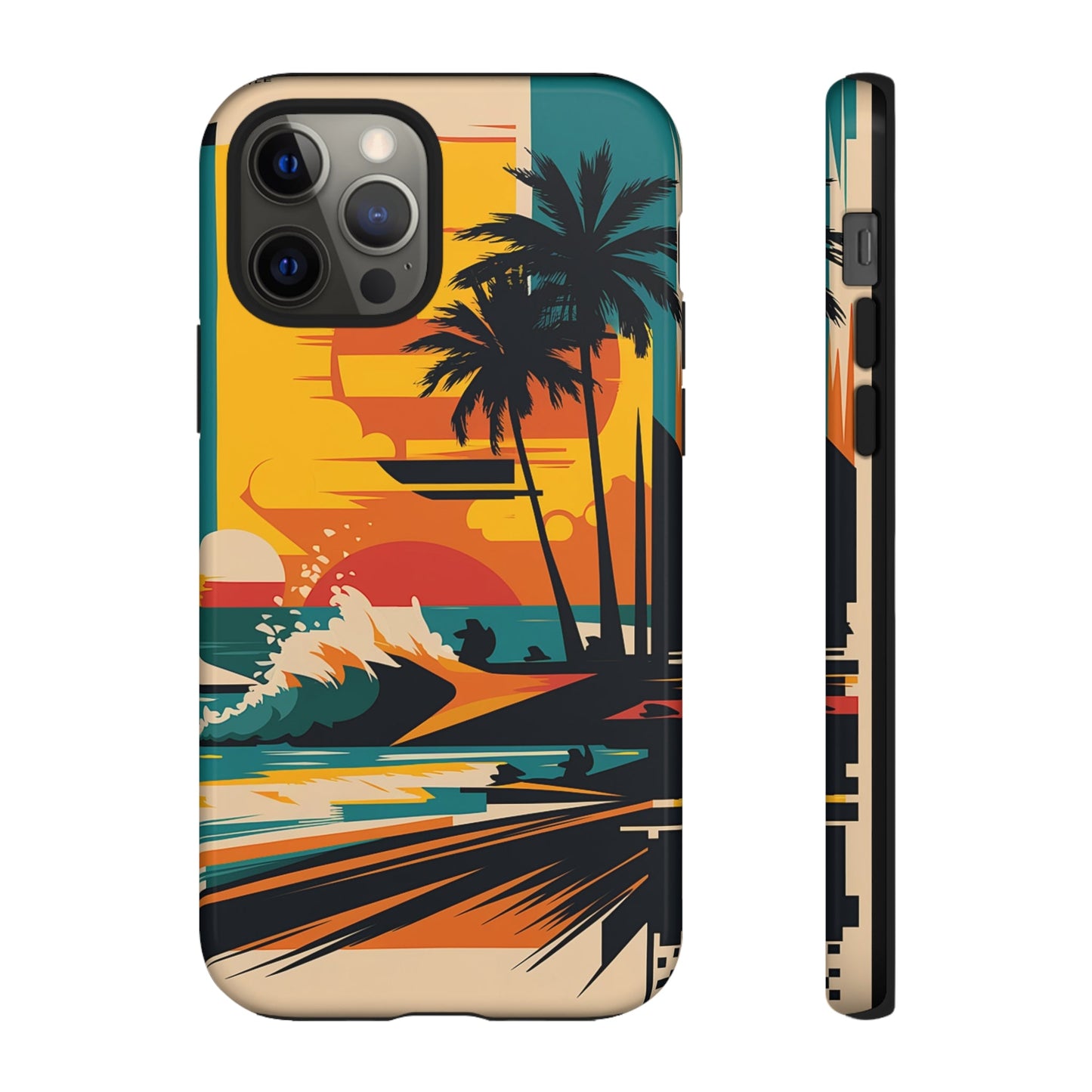 Beach Art Mural Tough Case - Colorwink