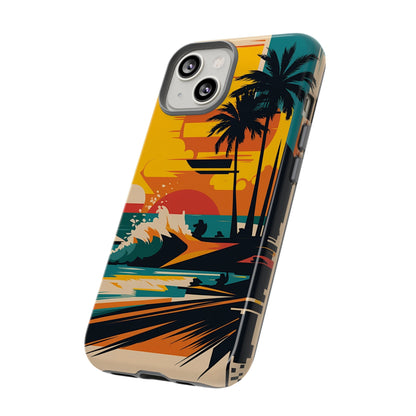 Beach Art Mural Tough Case - Colorwink