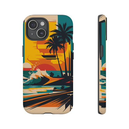 Beach Art Mural Tough Case - Colorwink