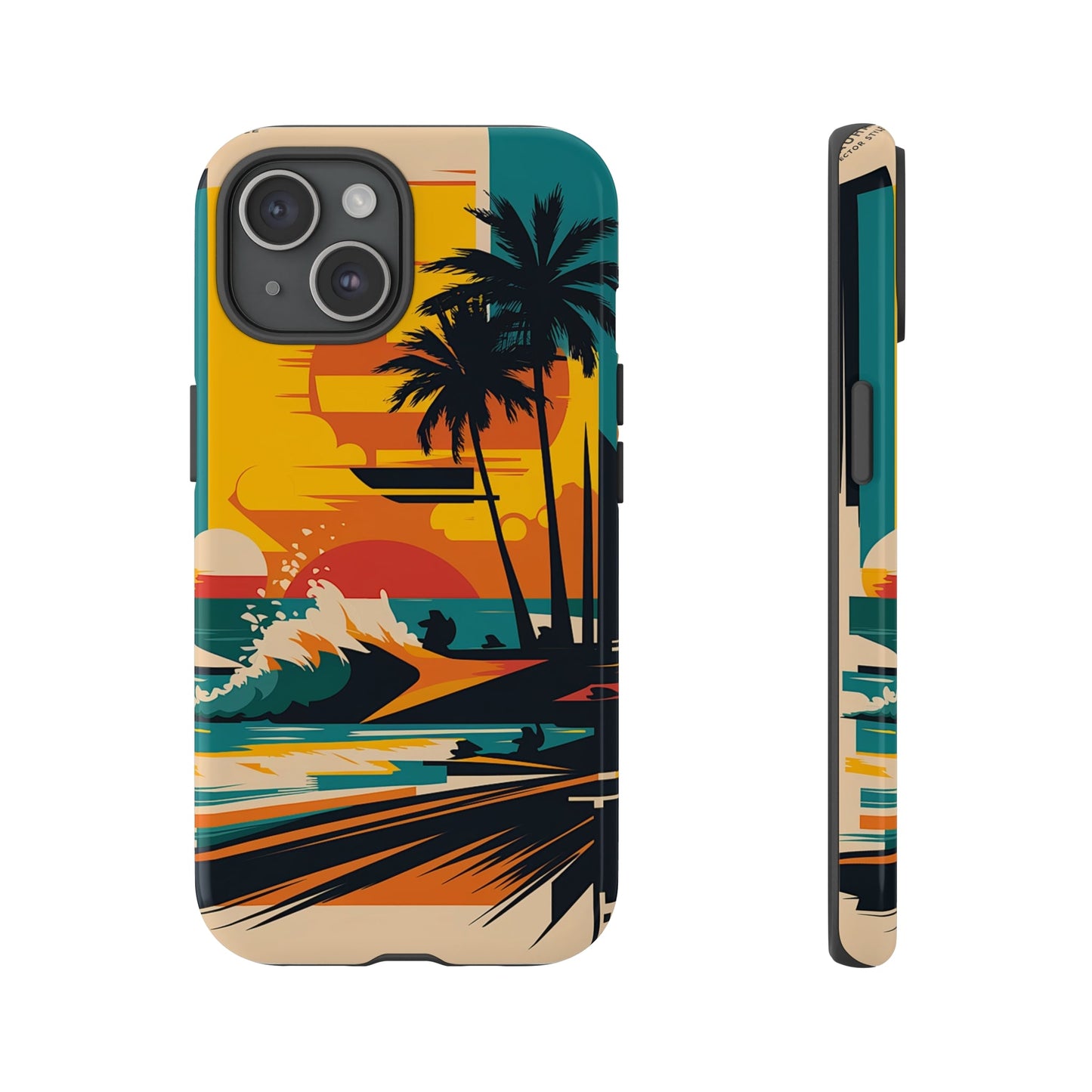 Beach Art Mural Tough Case - Colorwink