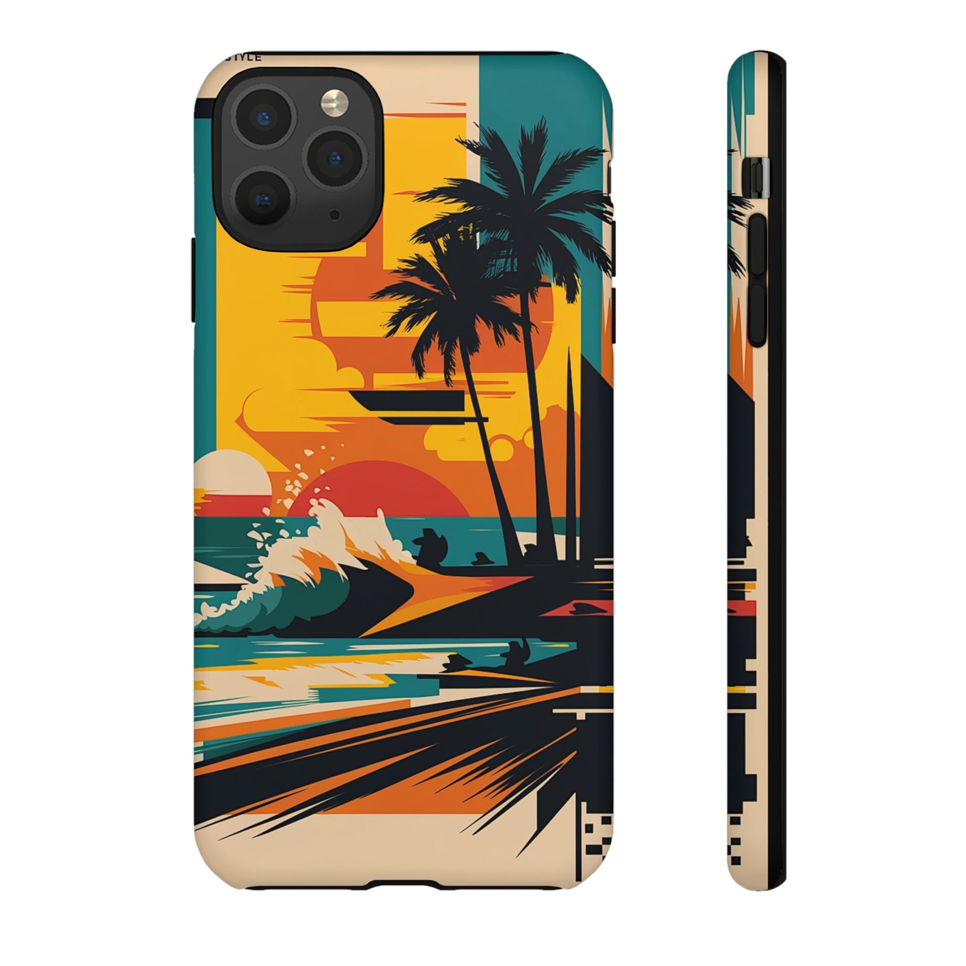 Beach Art Mural Tough Case - Colorwink