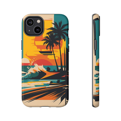 Beach Art Mural Tough Case - Colorwink