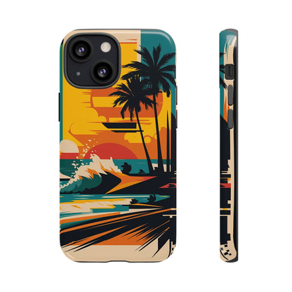 Beach Art Mural Tough Case - Colorwink