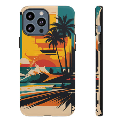 Beach Art Mural Tough Case - Colorwink