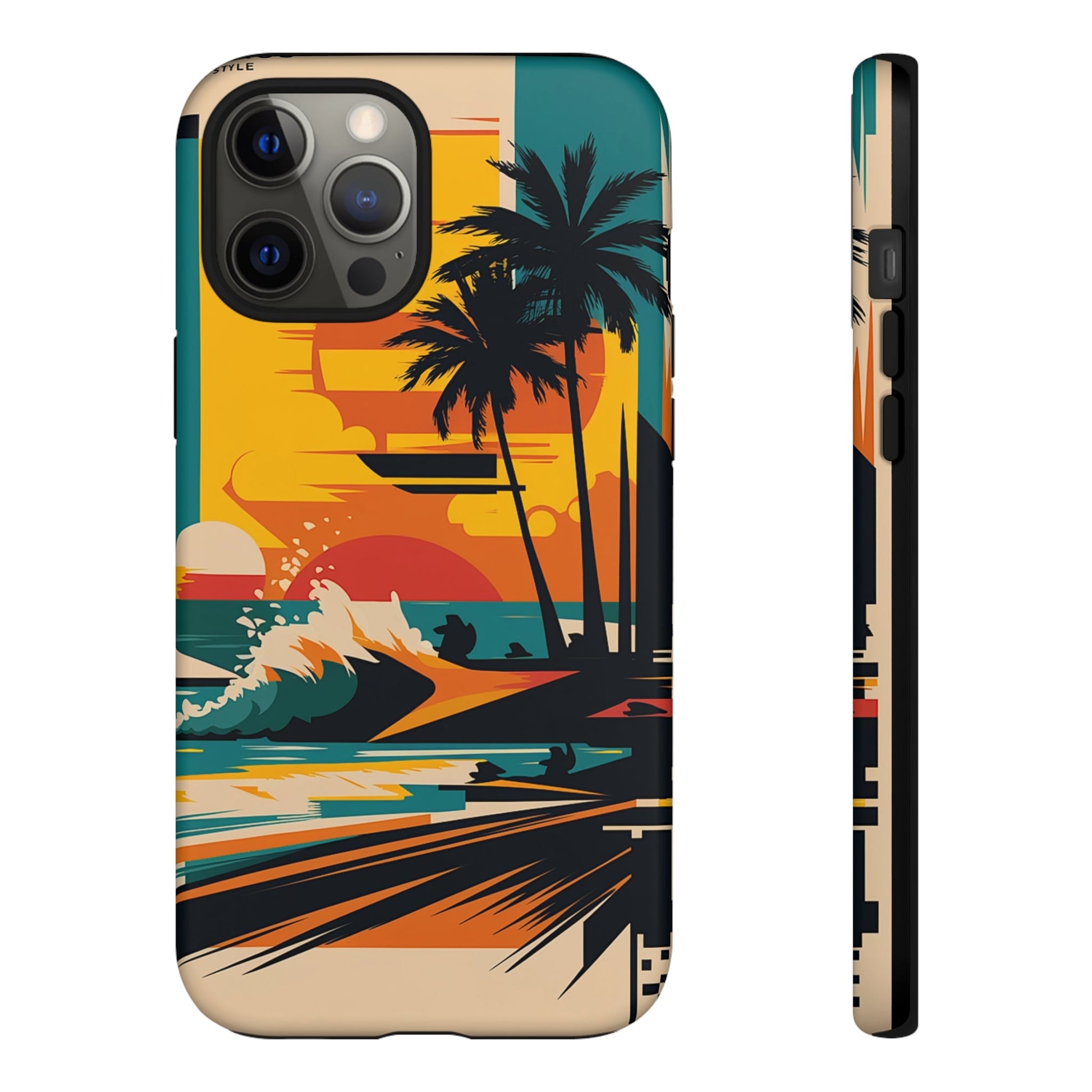 Beach Art Mural Tough Case - Colorwink