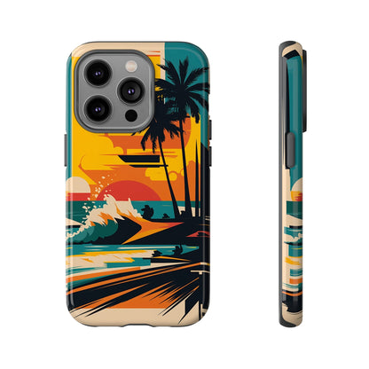 Beach Art Mural Tough Case - Colorwink