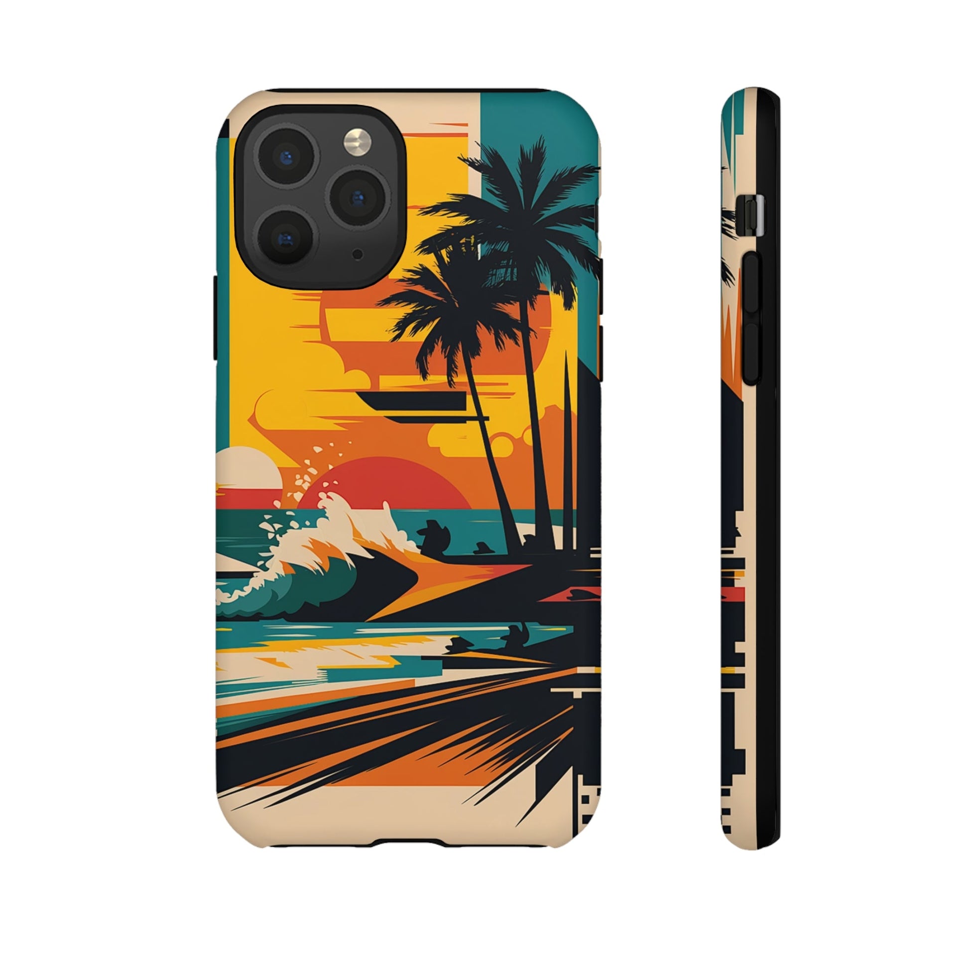 Beach Art Mural Tough Case - Colorwink