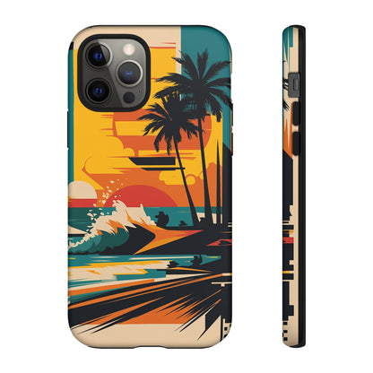 Beach Art Mural Tough Case - Colorwink