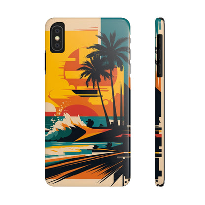 Beach Mural Slim Phone Case - Colorwink