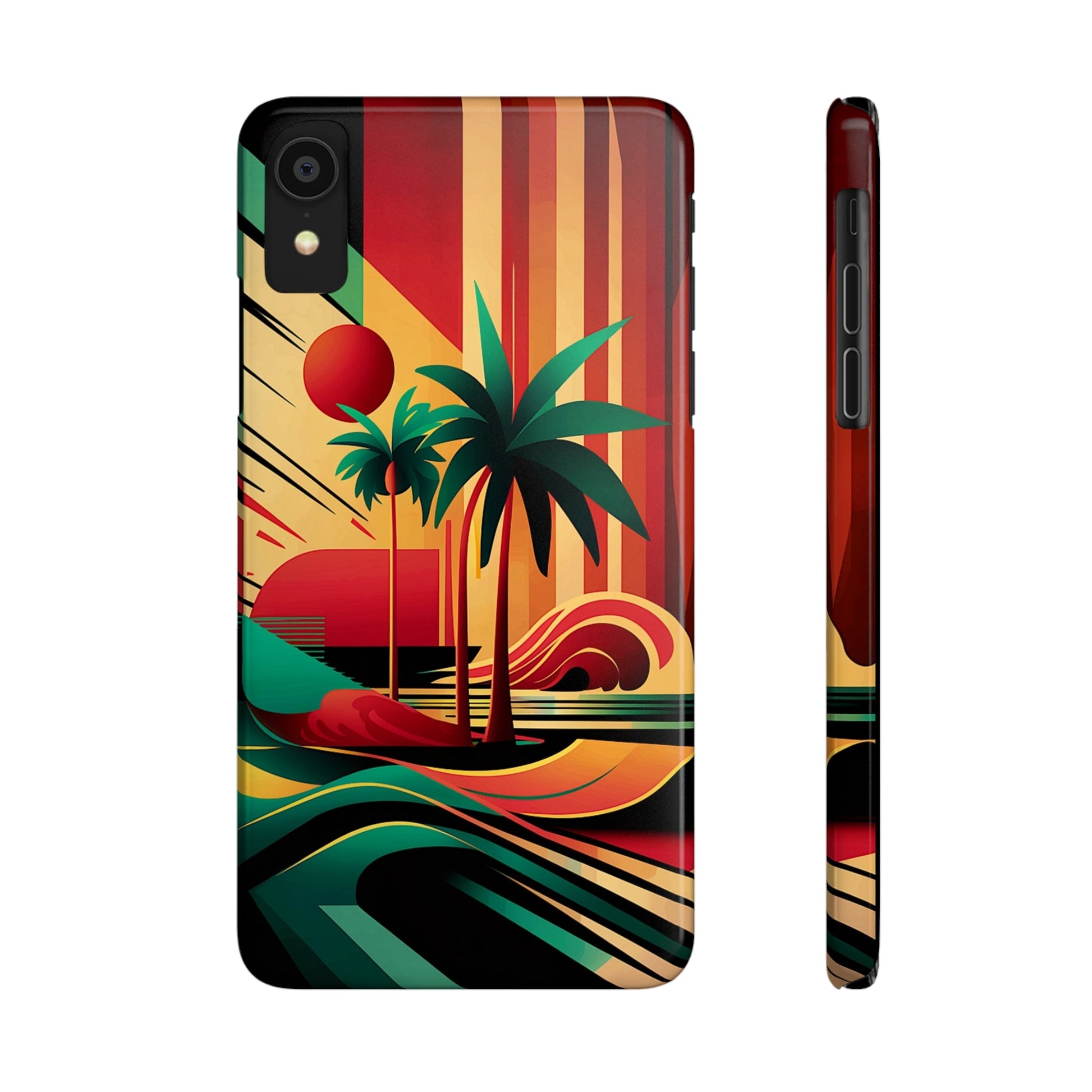 Beach Painting Slim Phone Case - Colorwink