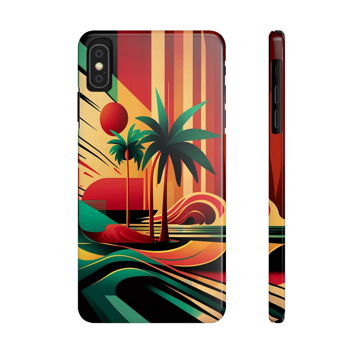 Beach Painting Slim Phone Case - Colorwink