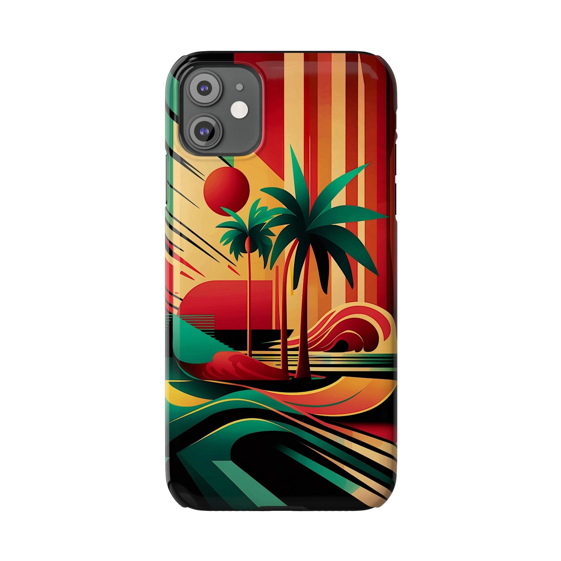 Beach Painting Slim Phone Case - Colorwink