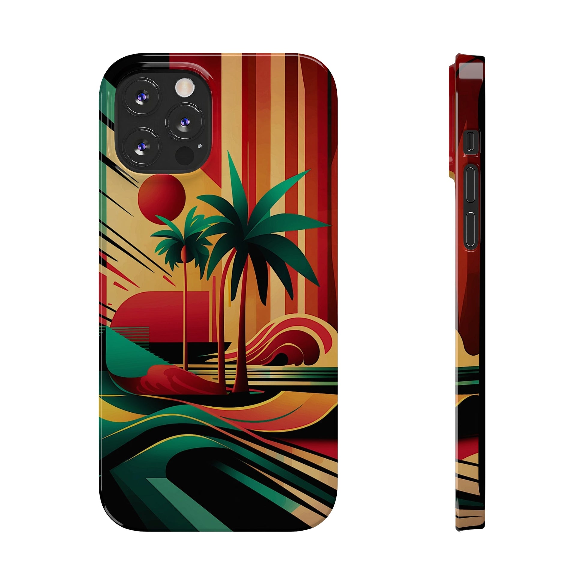 Beach Painting Slim Phone Case - Colorwink