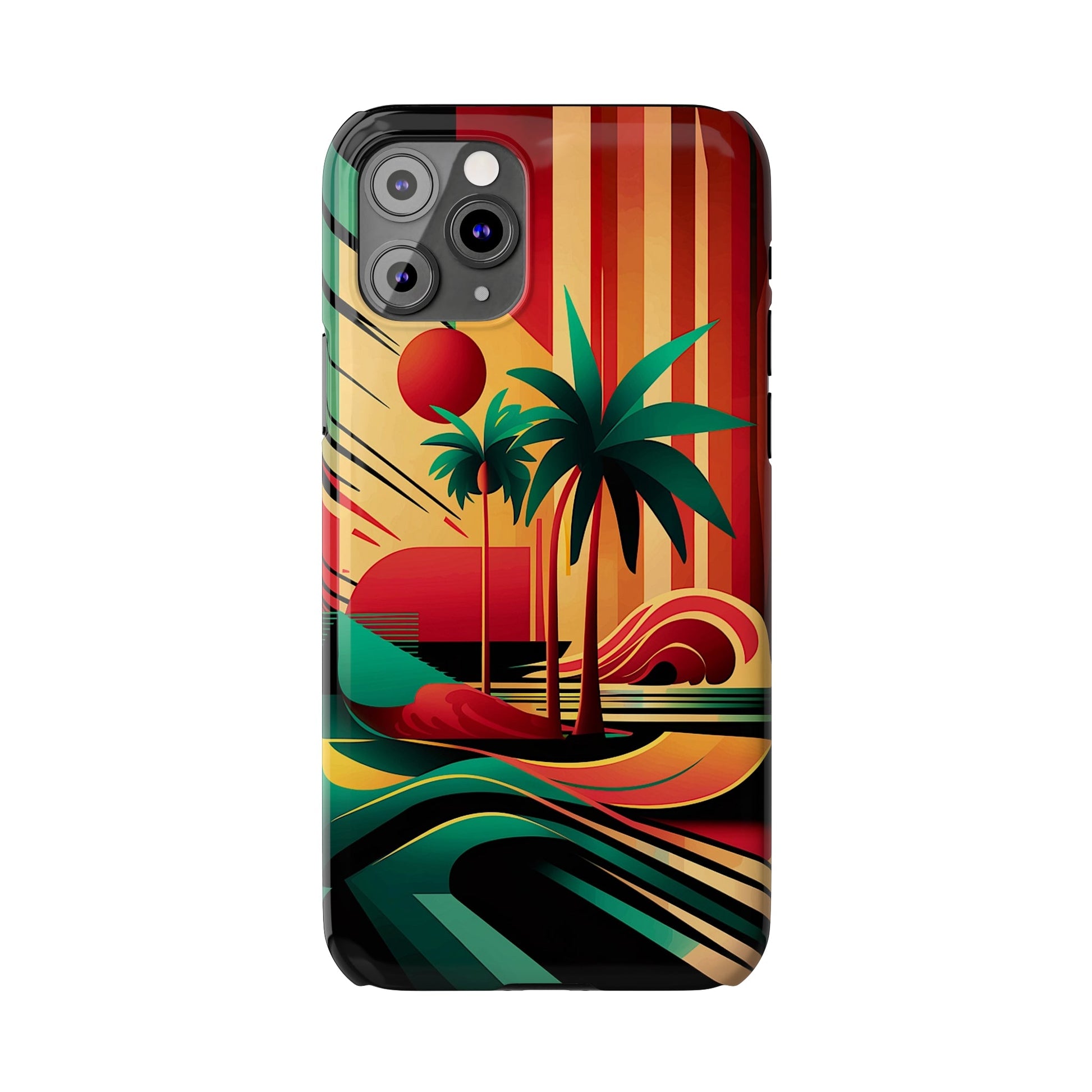 Beach Painting Slim Phone Case - Colorwink