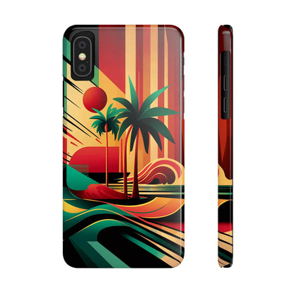 Beach Painting Slim Phone Case - Colorwink