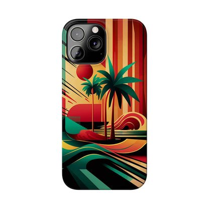 Beach Painting Slim Phone Case - Colorwink