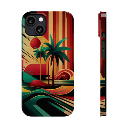 Beach Painting Slim Phone Case - Colorwink