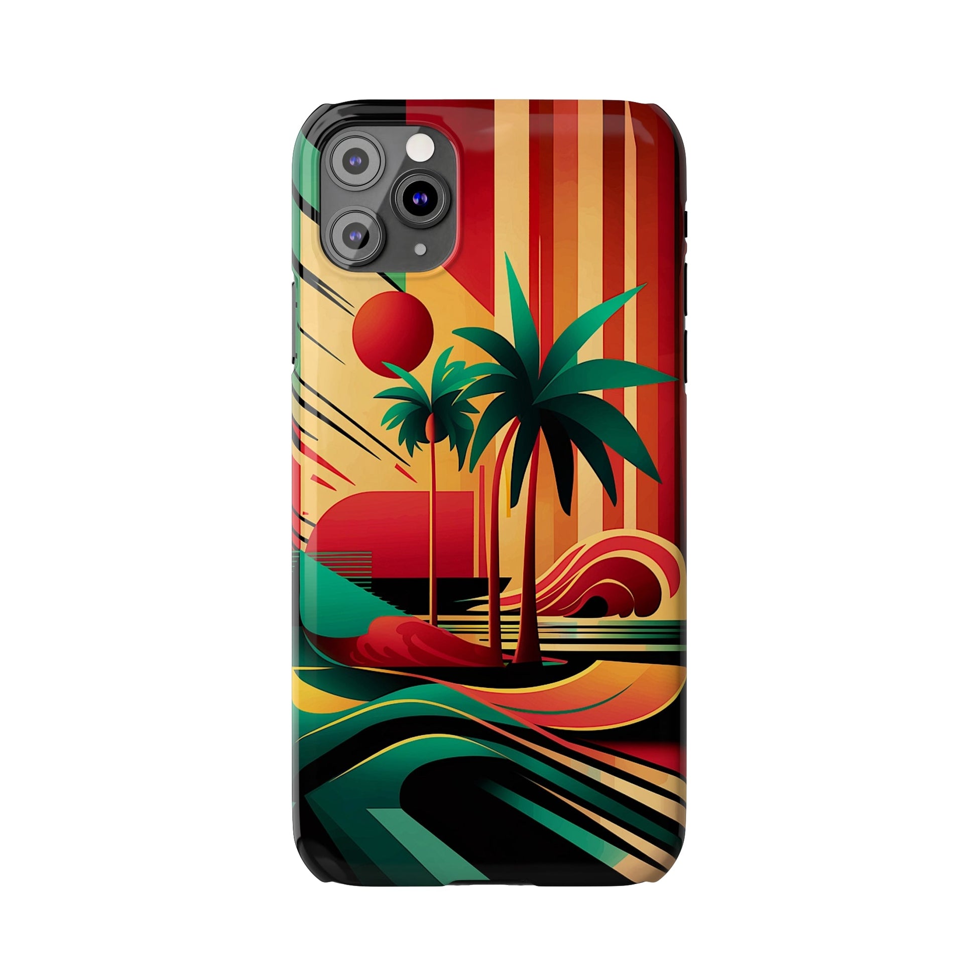 Beach Painting Slim Phone Case - Colorwink