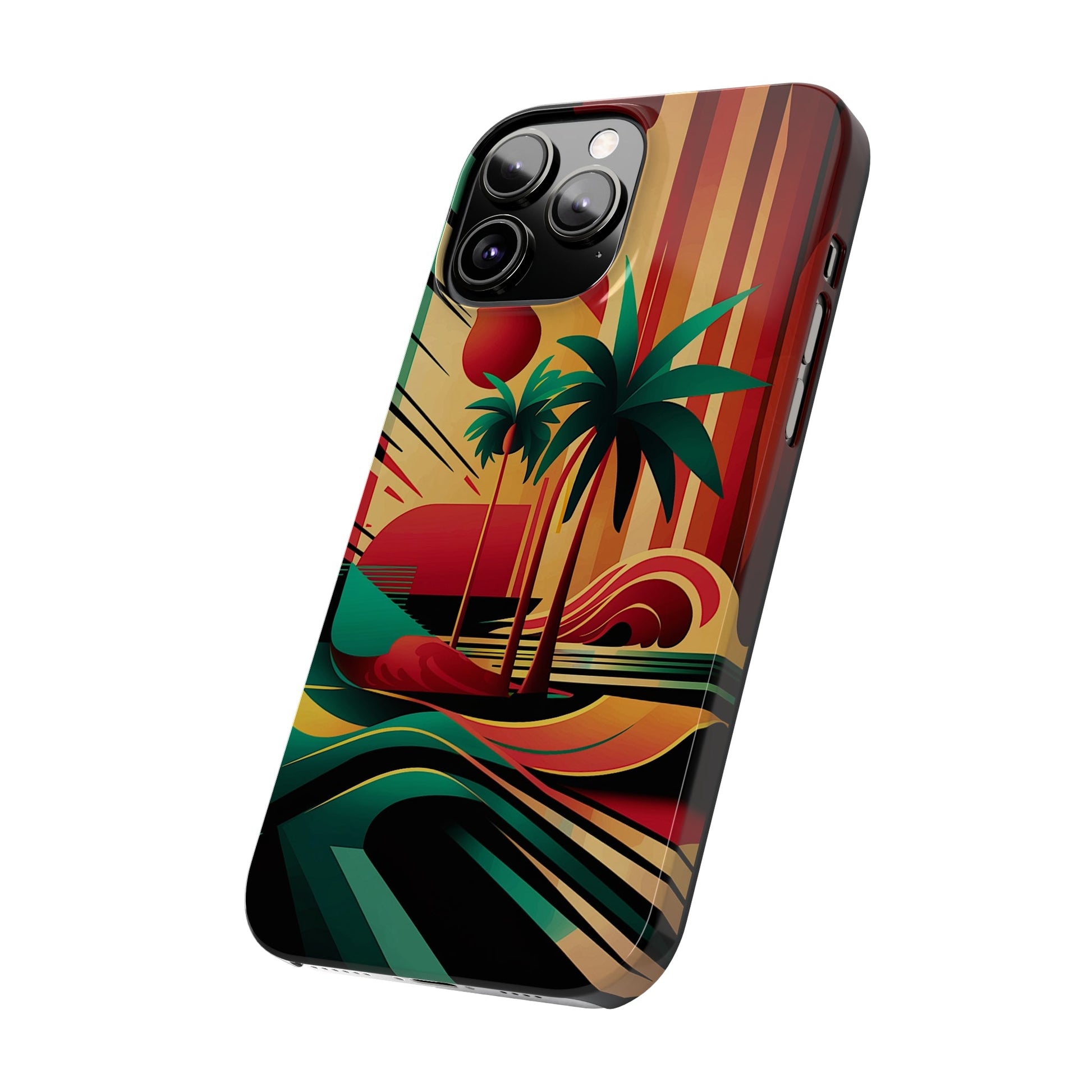 Beach Painting Slim Phone Case - Colorwink