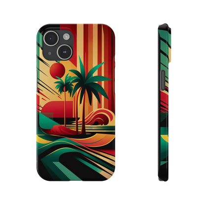 Beach Painting Slim Phone Case - Colorwink