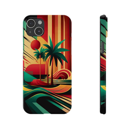 Beach Painting Slim Phone Case - Colorwink