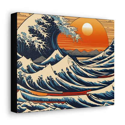 Beach View Art Canvas - Colorwink