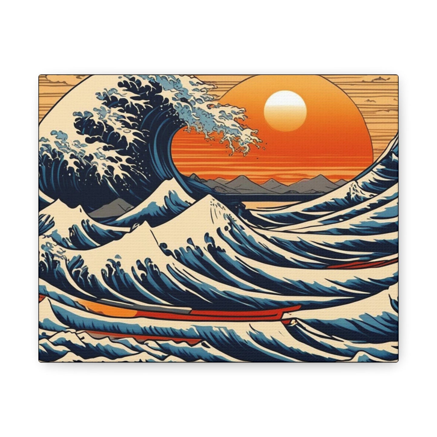 Beach View Art Canvas - Colorwink