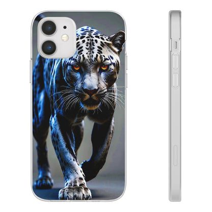 Beautiful Chromed panther Flexi Case - Colorwink