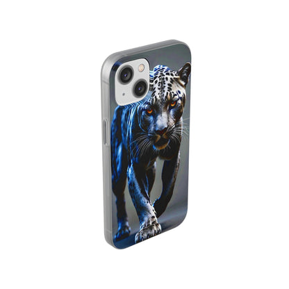 Beautiful Chromed panther Flexi Case - Colorwink