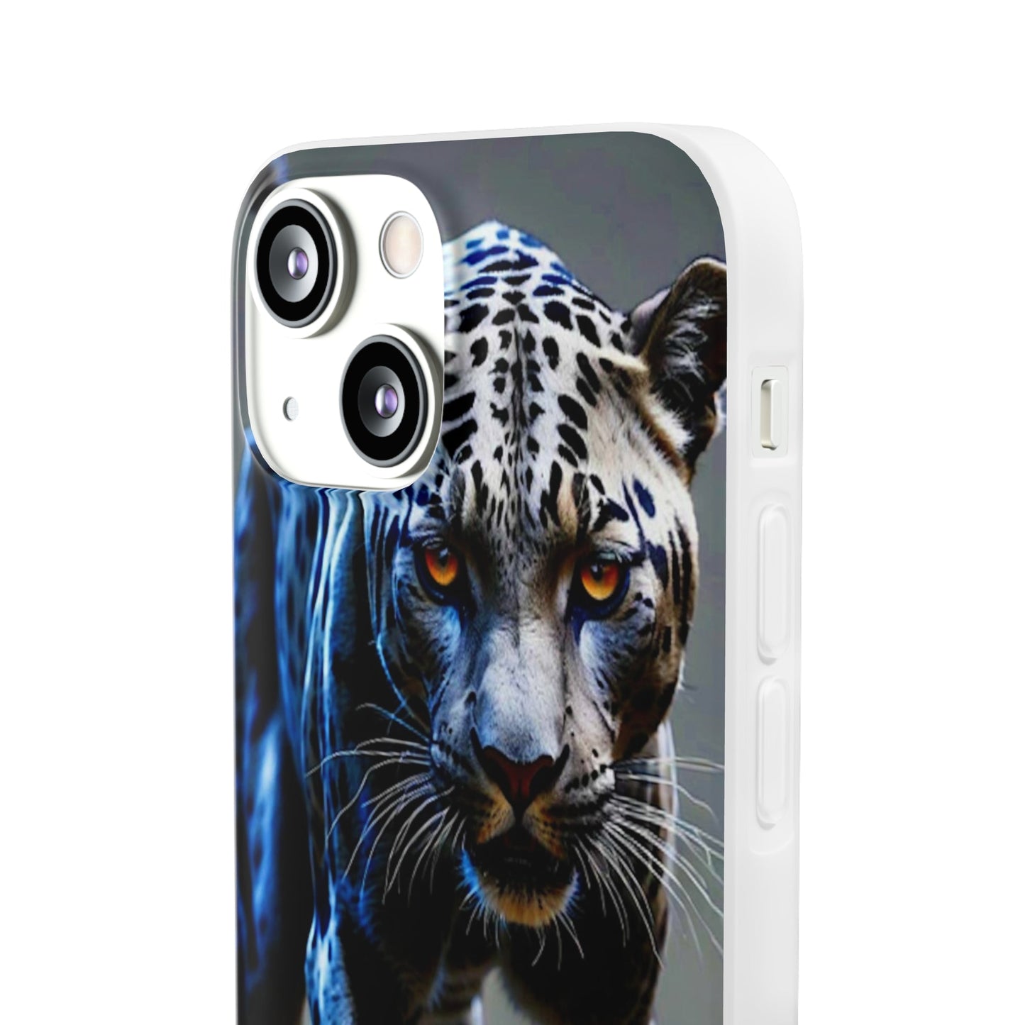 Beautiful Chromed panther Flexi Case - Colorwink