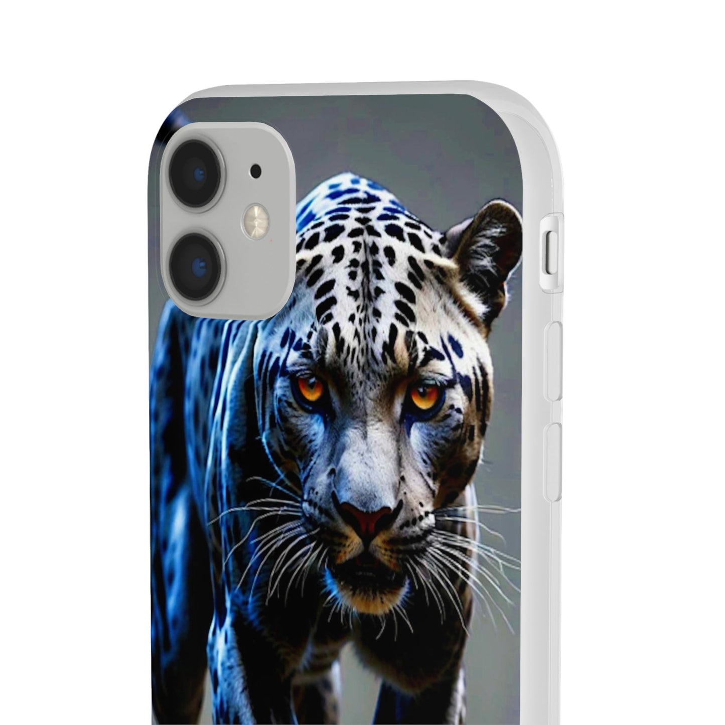 Beautiful Chromed panther Flexi Case - Colorwink