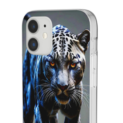 Beautiful Chromed panther Flexi Case - Colorwink