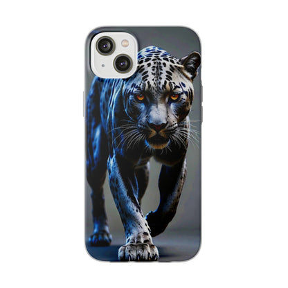 Beautiful Chromed panther Flexi Case - Colorwink