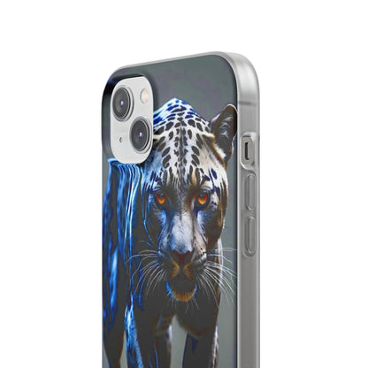 Beautiful Chromed panther Flexi Case - Colorwink