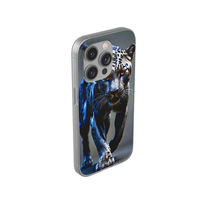 Beautiful Chromed panther Flexi Case - Colorwink