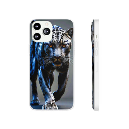 Beautiful Chromed panther Flexi Case - Colorwink