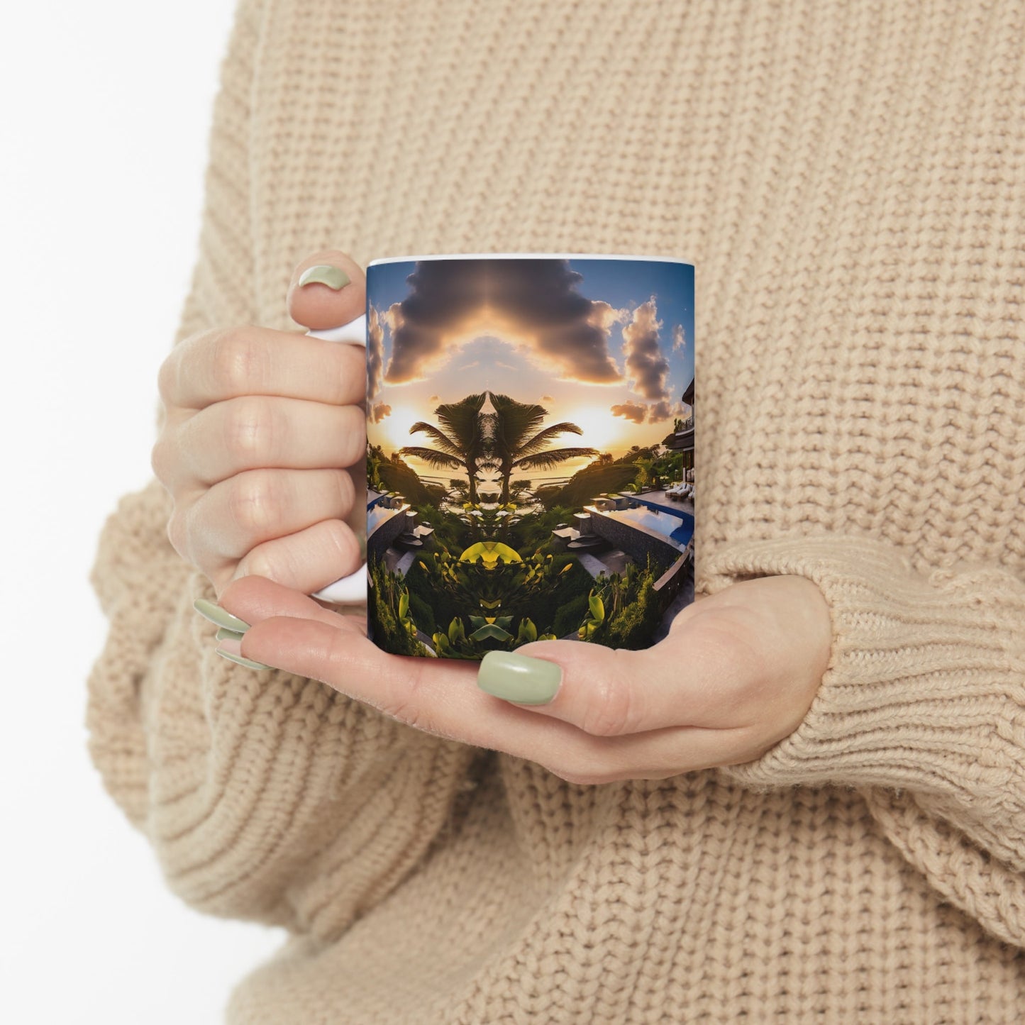 Big Mansion Coffee Mug - Colorwink