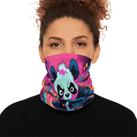 Biker Panda Neck Gaiter - Colorwink