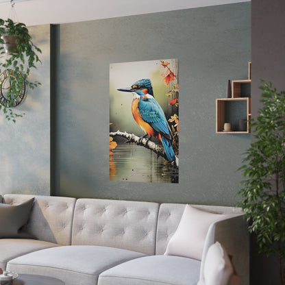 Bird Oil Paint Art Poster - Colorwink