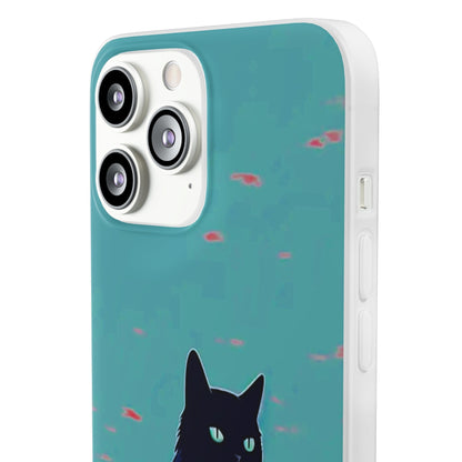 Black Cat Flexi Case - Colorwink