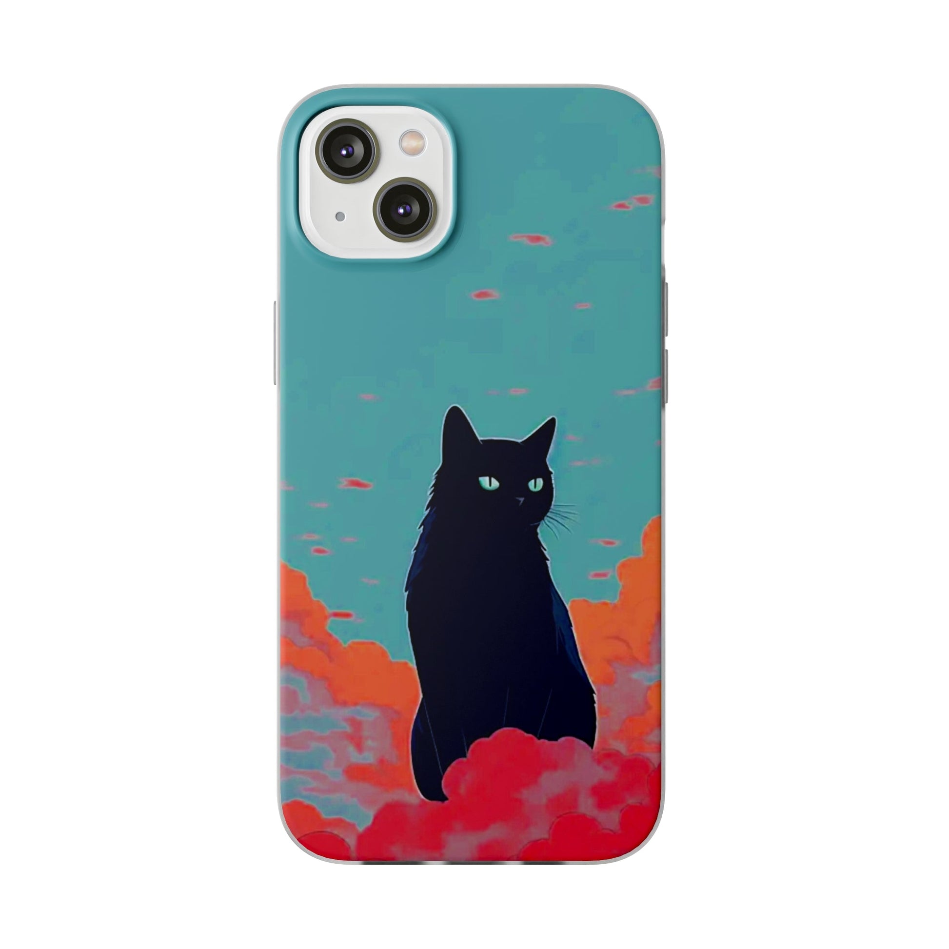 Black Cat Flexi Case - Colorwink