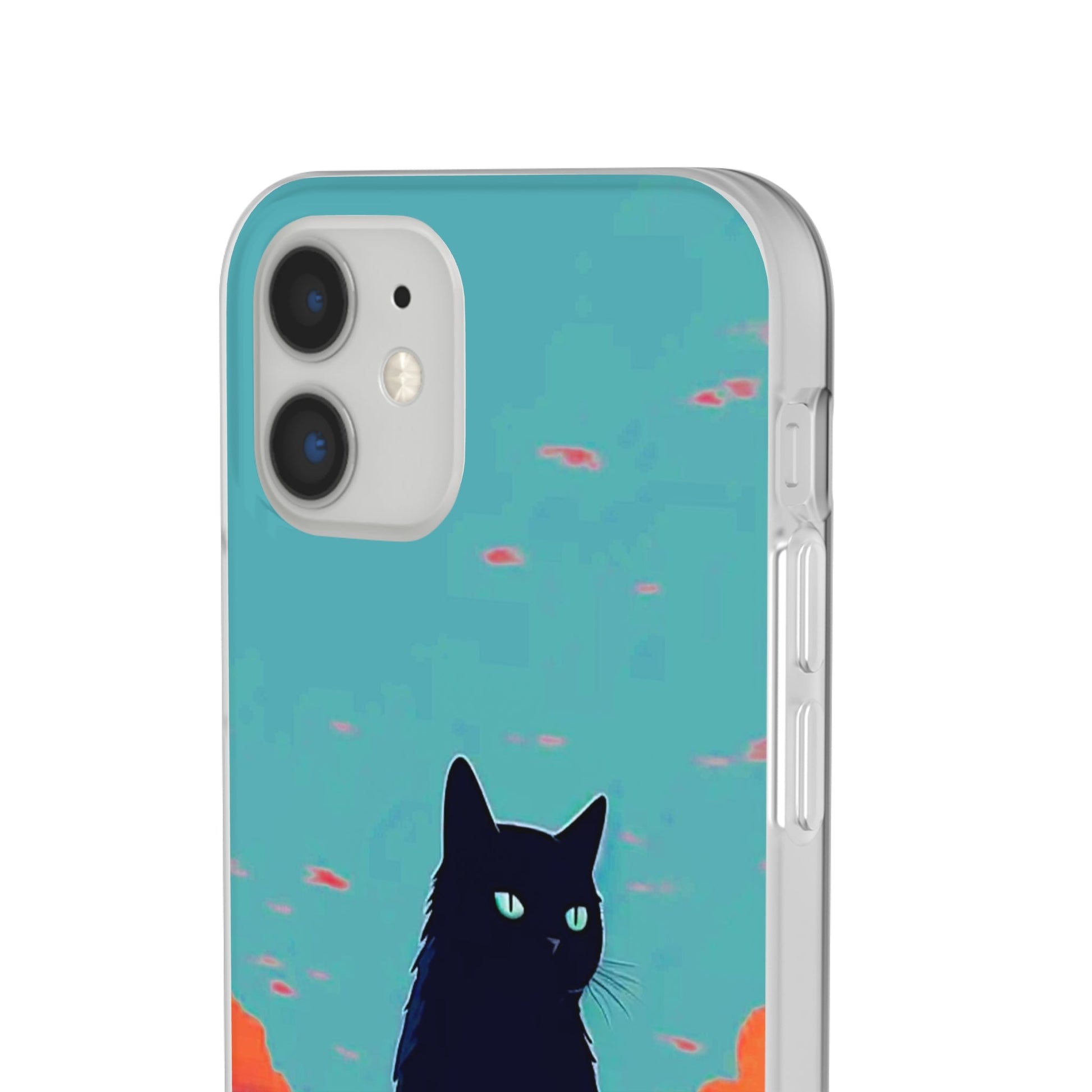 Black Cat Flexi Case - Colorwink