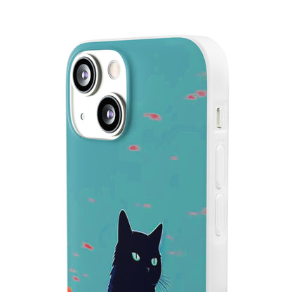 Black Cat Flexi Case - Colorwink