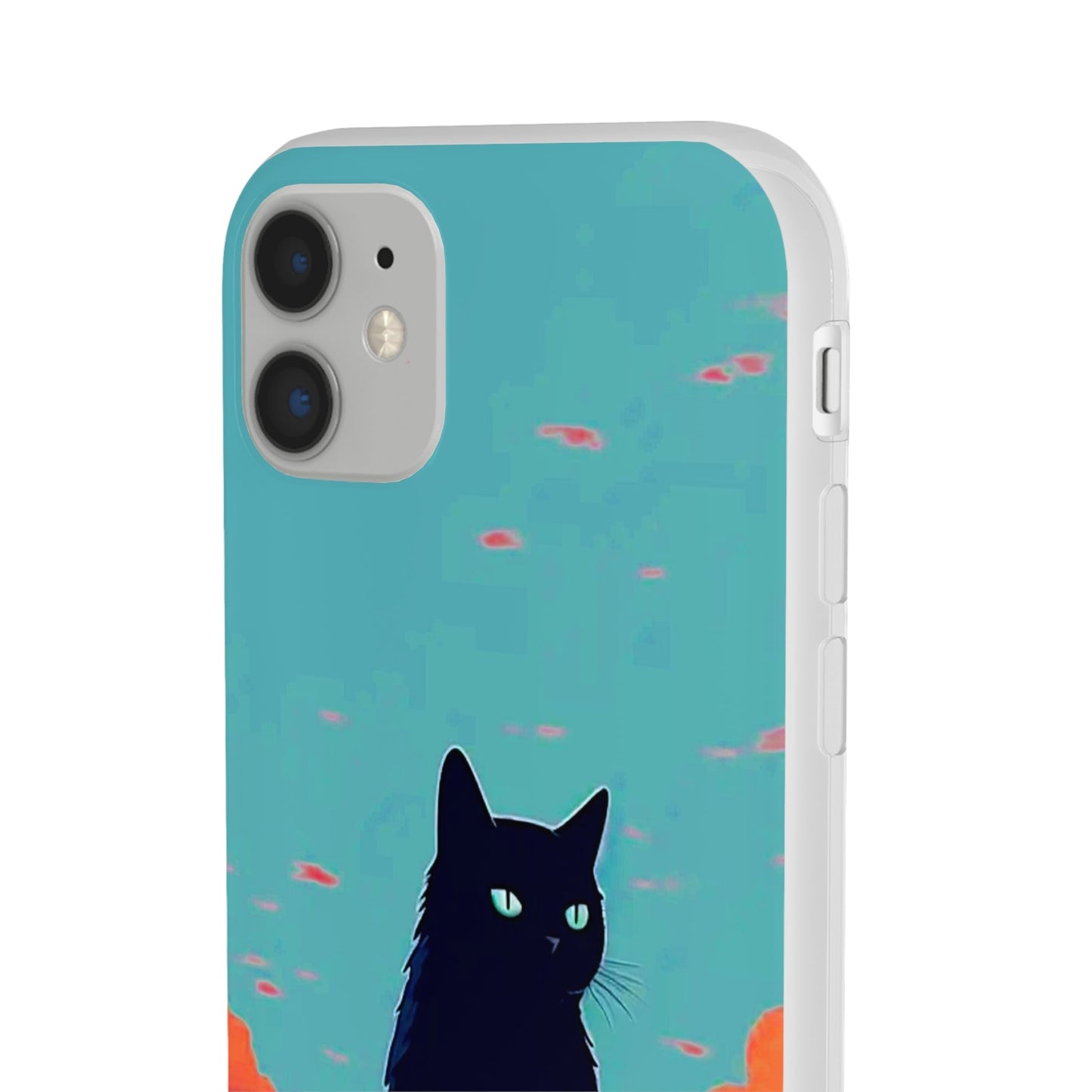 Black Cat Flexi Case - Colorwink