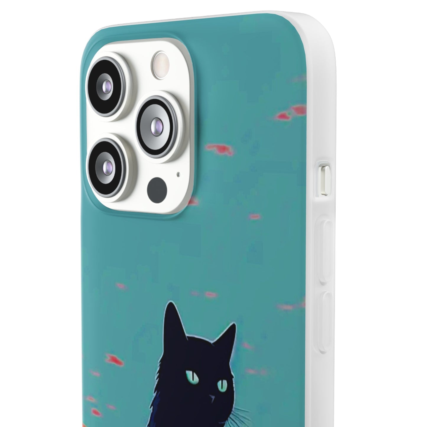 Black Cat Flexi Case - Colorwink