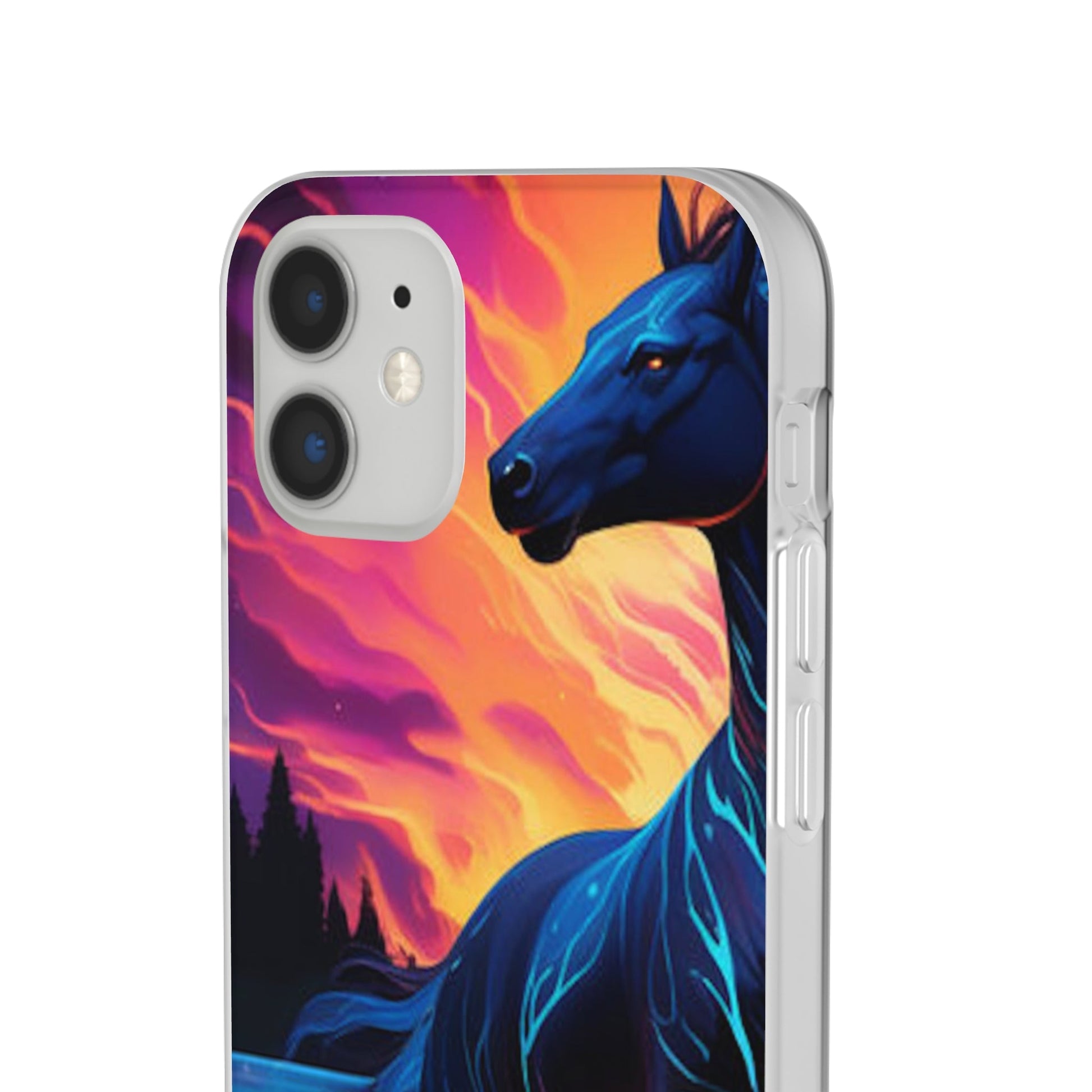 Black Horse Flexi Case - Colorwink