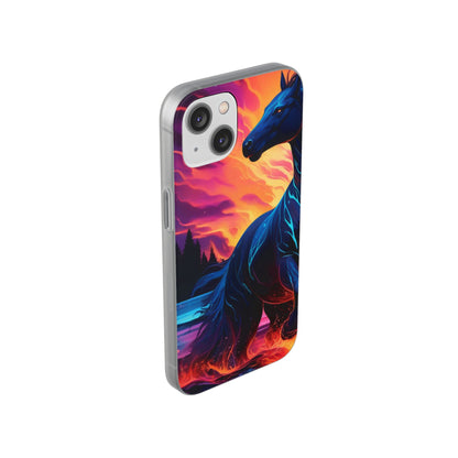 Black Horse Flexi Case - Colorwink